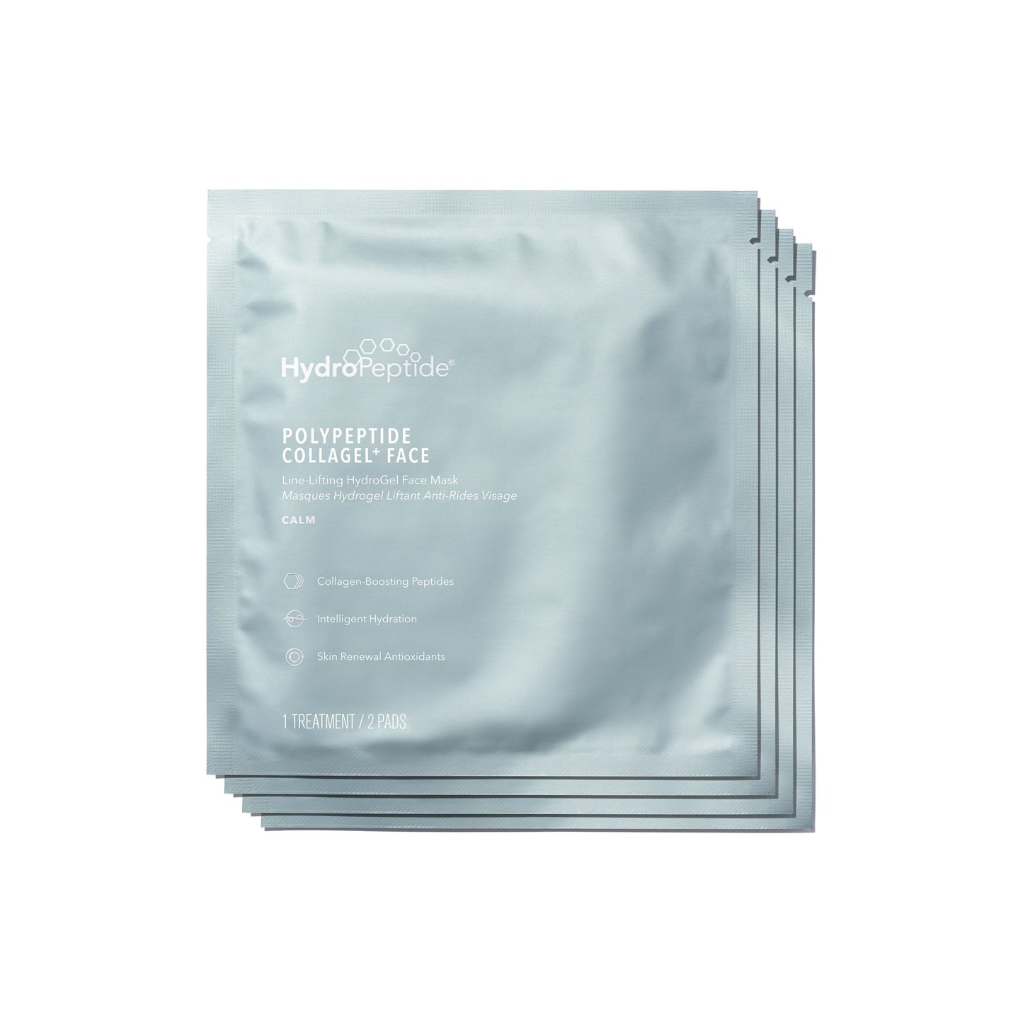 HP Polypeptide Collagen Face – Fältchenhebende Hydrogelmaske (4 Behandlungen)