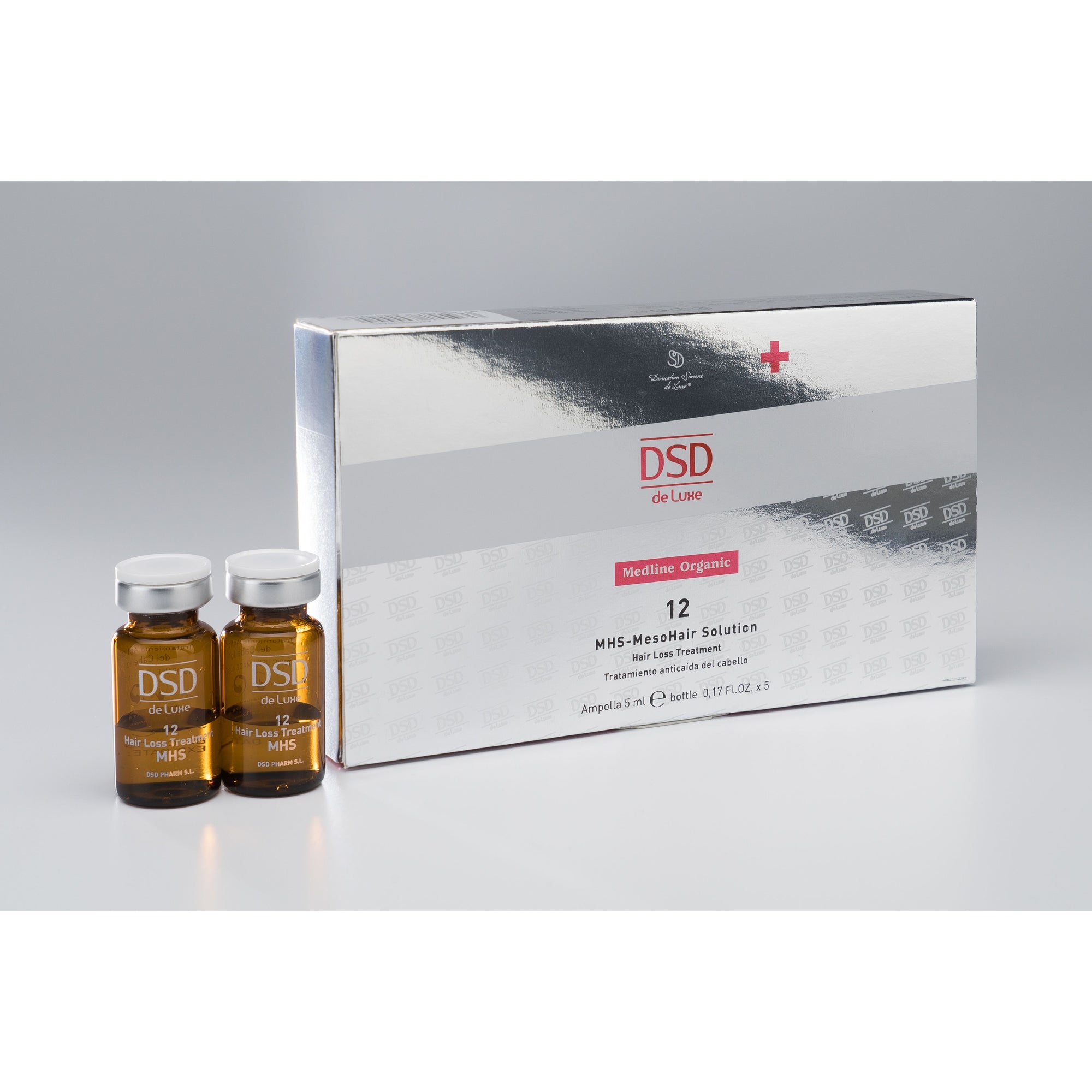 DSD 012 MHS Mesohair Solution 5x5ml – Professional Scalp Mesotherapy Solution