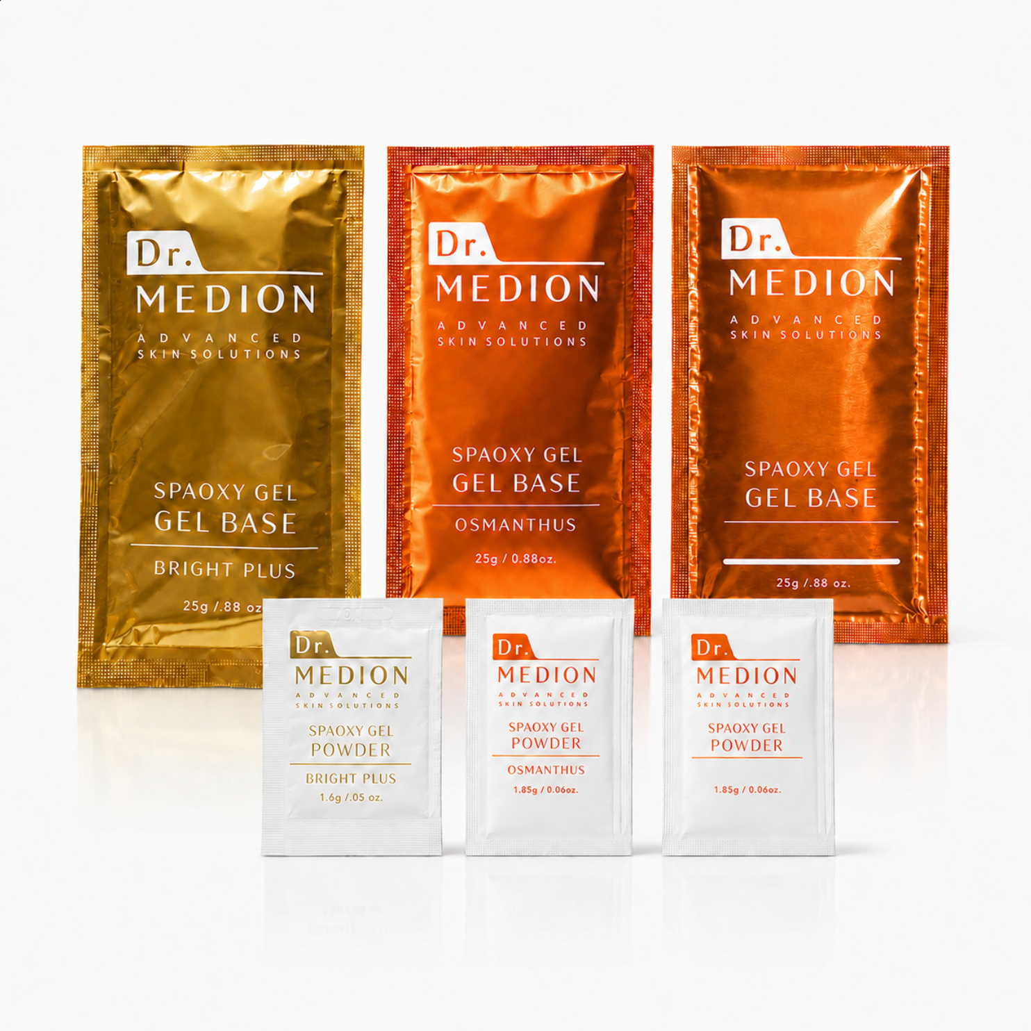 Dr. Medion Spaoxy Gel 3 Masken-Set - Entdecken Sie das komplette CO₂ Masken-Sortiment