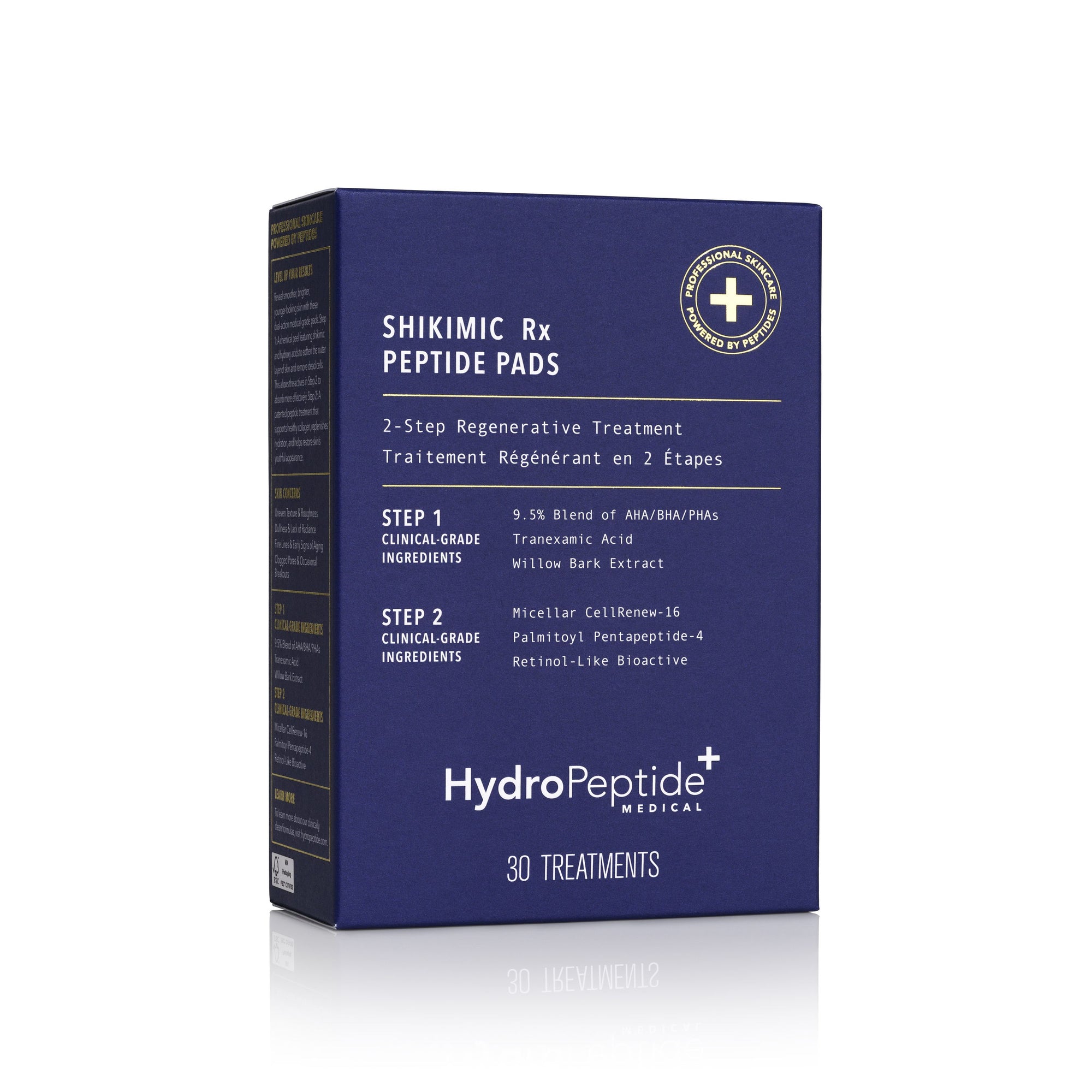 Hydropeptide Resurface and Repair Peptide Pads (30 Anwendungen)