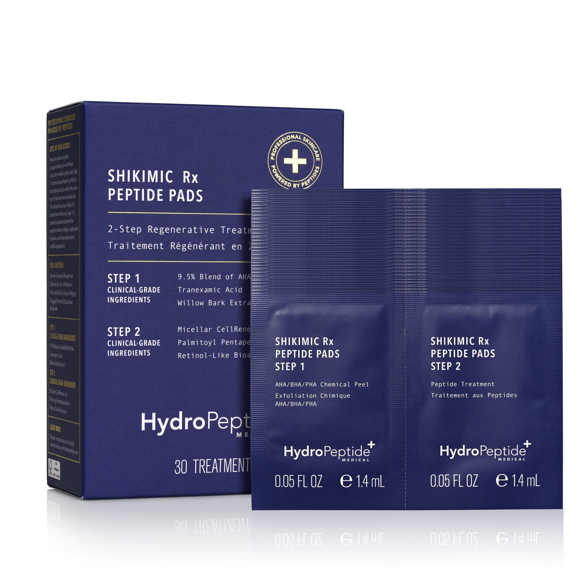 Hydropeptide Resurface and Repair Peptide Pads (30 Anwendungen)