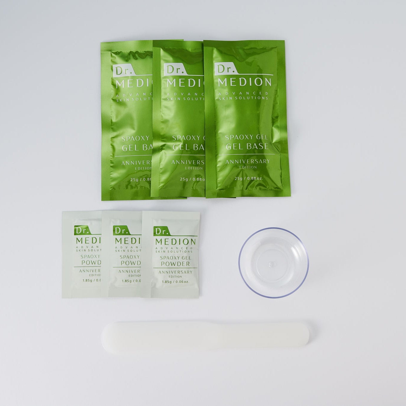 Dr. Medion Spaoxy Gel Matcha – Limitierte Auflage CO₂ Gelmaske (3 Masken)