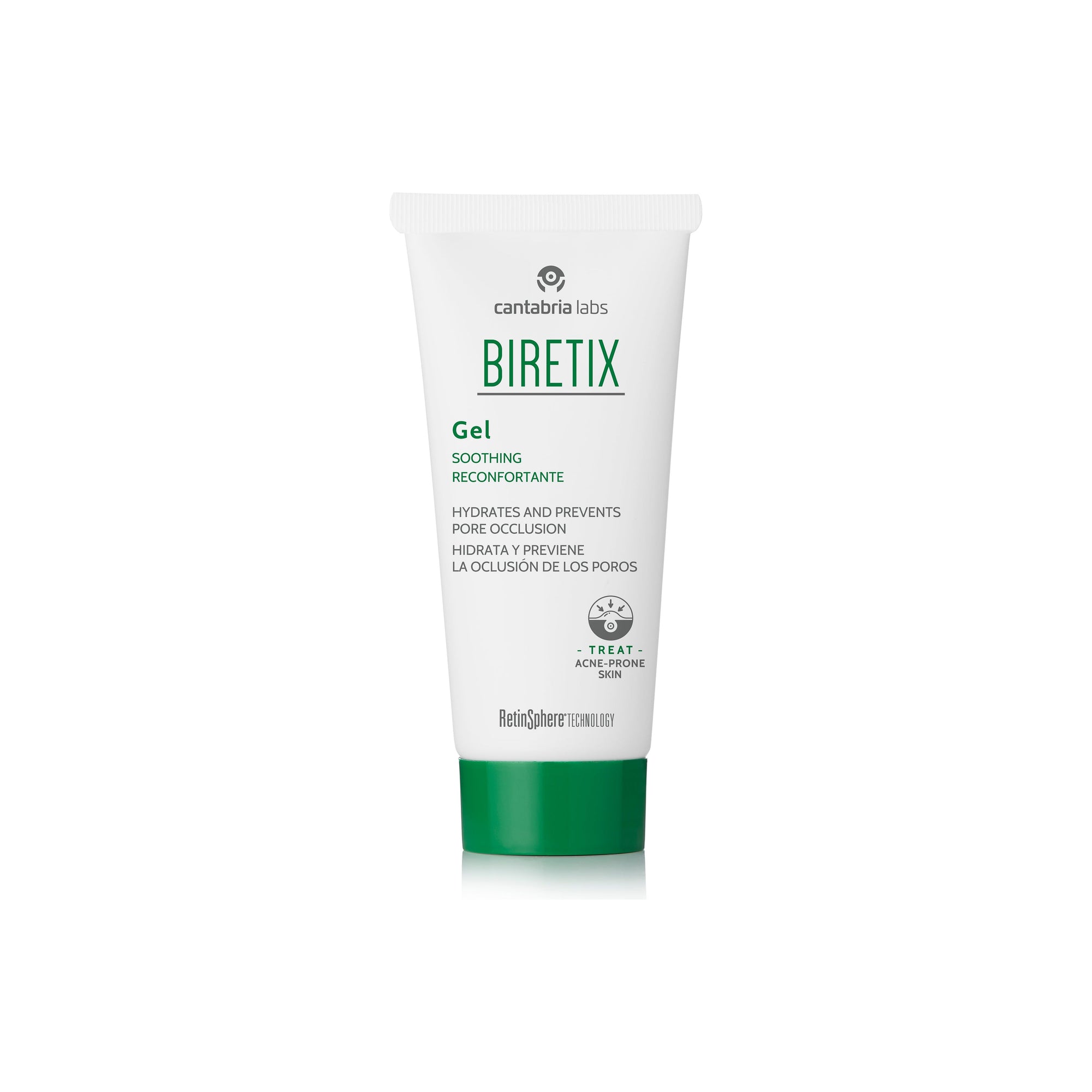 Biretix Soothing Gel - Hydrates & Prevents Pore Occlusion
