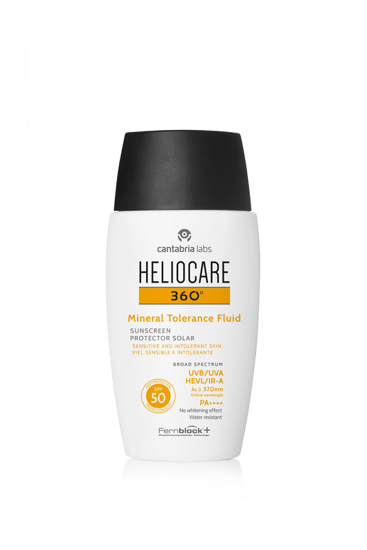 Heliocare 360 Face - Mineral Tolerance Fluid SPF 50