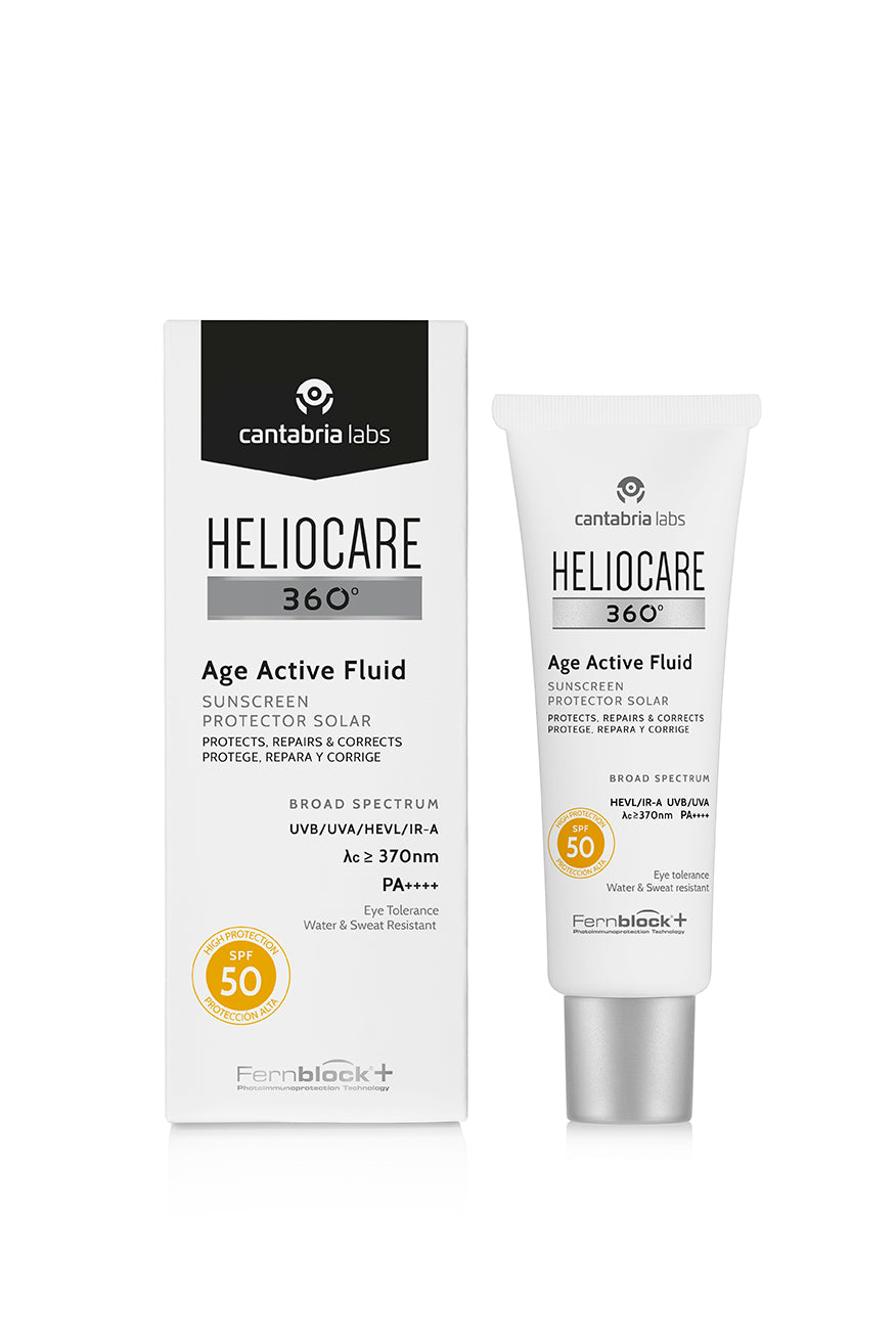Heliocare 360 Face - Age Active Fluid SPF 50