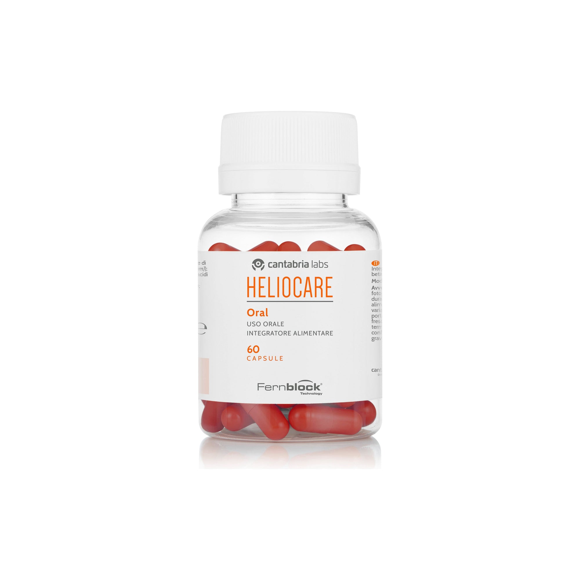 Heliocare Capsules - Sun protection of hard-to-reach areas - 60 Capsules